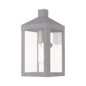 Livex Lighting 847284058729 - Nyack 1 Light Outdoor Wall Lantern In Mid Century Modern Livex Lighting 847284058729 - Nyack 1 Light Outdoor Wall Lantern In Mid Century Modern