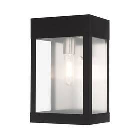 Style-13 Livex Lighting 847284059757 Barrett - 1 Light Outdoor Wall Lantern In Transitional Inches Tall And