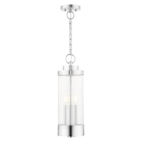 Livex Lighting 847284063655 - Hillcrest 3 Light Outdoor Pendant Lantern In Coastal Style
