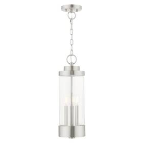 Livex Lighting 847284063662 - Hillcrest 3 Light Outdoor Pendant Lantern In Coastal Style