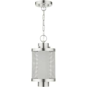 Livex Lighting 847284066298 20685-91 Nottingham Outdoor Pendant Or Chandeller Brushed Nickel Livex Lighting 847284066298 20685-91 Nottingham Outdoor Pendant Or Chandeller Brushed Nickel