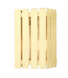 Livex Lighting 847284068261 20751-12 Greenwich Outdoor Wall Light Satin Brass Livex Lighting 847284068261 20751-12 Greenwich Outdoor Wall Light Satin Brass