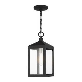 Livex Lighting 847284068506 - Nyack 1 Light Outdoor Pendant Lantern In Mid Century Modern