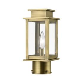 Livex Lighting 847284081116 - Princeton 1 Light Outdoor Mini Post Top Lantern In Classic