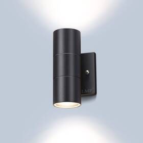 Lmp 712491730297 Modern Outdoor Wall Light Porch Patio With Black Aluminum Finish For