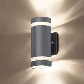 Lv-q4ur-02iu Lmp Led Semi Cylinder Up And Down Lights Outdoor Wall Light Body In Aluminum Wat Lv-q4ur-02iu Lmp Led Semi Cylinder Up And Down Lights Outdoor Wall Light Body In Aluminum Wat