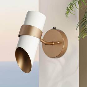 Hl005062wg Lnc Modern 10 Inch White Dusk To Dawn Outdoor Hardwired Wall Lantern Sconce With