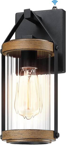 Lonedruid 445050426449 Dusk To Dawn Sensor Outdoor Wall Sconce Lighting Anti-rust Exterior