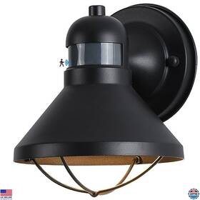 B093rz2xcn Lonedruid Motion Sensor Outdoor Led Wall Light Dusk To Dawn Farmhouse Sconce Black