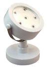 Lpl720w Rite Lite 6-led Battery-operated Spotlight White