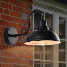 Wl014-mk Lprzsg Gooseneck Barn Light Fixture Outdoor Farmhouse Exterior Vintage Wall Mount