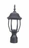 Lt-pl001-blk Solite Lighting Limited Outdoor Post Light Pole Lantern Fixture With