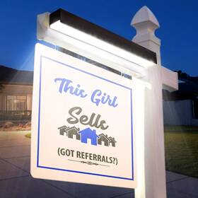 Hbt-1919 Luhlee Solar Sign Light Outdoor Ultra Bright Address 1pack Mailbo
