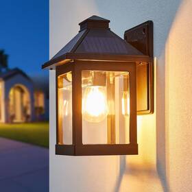 Luh-150004 Luhlee Solar Porch Lights Outdoor 1 Pack Motion Sensor Wall Ip65 Waterp