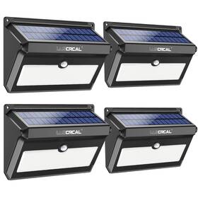 Luscreal 796520203839 Solar Outdoor Lights 142 Led 2600 Lumens Motion Sensor M