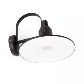 5274601412 Lutec 1-light Bronze Led Outdoor Barn Light Wall Sconce With Bluetooth Speaker