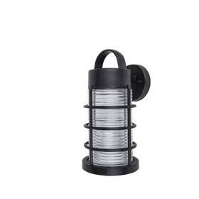 5283001330 Lutec Coastal Bar Harbor 1-light Black Outdoor Wall Lantern Sconce 5283001330 Lutec Coastal Bar Harbor 1-light Black Outdoor Wall Lantern Sconce