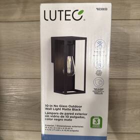 Lutec 845473006506 1-light Hardwired Outdoor Wall Light Sconce Lutec 845473006506 1-light Hardwired Outdoor Wall Light Sconce