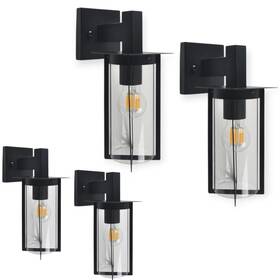 B0dphmnbym Luxfly Set Of 2 4 Fixtures Total/2 Boxes - Pack Outdoor Wall Light Fixture Porch B0dphmnbym Luxfly Set Of 2 4 Fixtures Total/2 Boxes - Pack Outdoor Wall Light Fixture Porch