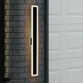 1654w410-101 Malibu Open Box - Cwi Lighting 1654w40-101 40 Inch Led Outdoor Wall Light