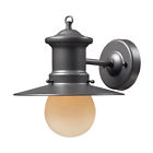 42405 Maritime Graphite 1 Sconce Lighting Outdoor Elk Collection Wall 42405 Maritime Graphite 1 Sconce Lighting Outdoor Elk Collection Wall