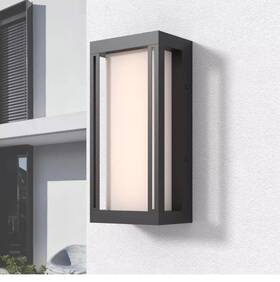 7029-1bk Maxax Montpelier Black Modern Dusk To Dawn Outdoor Integrated Led 7029-1bk Maxax Montpelier Black Modern Dusk To Dawn Outdoor Integrated Led