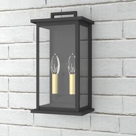 Mx7007-w2bk Maxax Montpelier 2-light Black 14.02 Inch H Dusk To Dawn Hardwired Outdoor Wall Lantern Mx7007-w2bk Maxax Montpelier 2-light Black 14.02 Inch H Dusk To Dawn Hardwired Outdoor Wall Lantern