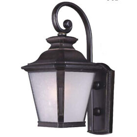 1125fsbz Maxim Knoxville 1-light 9inch Wide Bronze Outdoor Wall Sconce