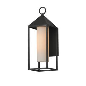 30073swbk Maxim 30073 Aldous 21 Inch Tall Outdoor Wall Sconce - Black