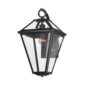 30566clbk Maxim 30566 Prism 18 Inch Tall Wall Sconce - Black