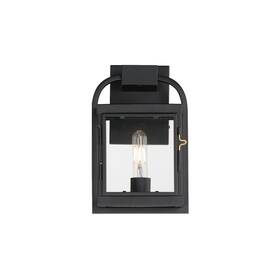 30801clbk Maxim 30801 Bonham 12 Inch Tall Outdoor Wall Sconce - Black