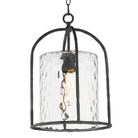 31843wgbs Maxim 31843wg Del Mar 13 Inch W Outdoor Pendant - Black