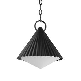 35131wtbk Maxim 35131 Odette 12 Inch W Pendant - Black