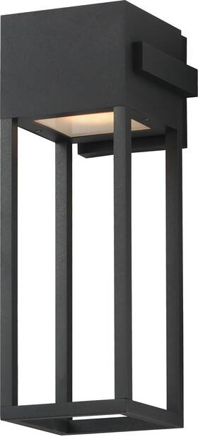 40674bk Maxim 40674 Strand Vx 18 Inch Tall Led Outdoor Wall Sconce - Black