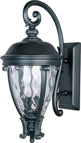 41426 Maxim Camden Vx 29 Inch 3 Light Vivex Wall Sconce