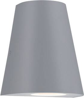52119sv Maxim 52119 Taper 7 Inch Tall Compliant Led Outdoor Wall Sconce - Silver