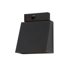 52120msp Maxim 52120bk/msp Pathfinder 7 Inch Tall Led Outdoor Wall Sconce - Black