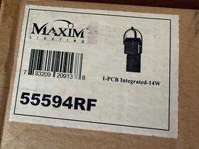 55594rf Maxim Laredo Outdoor Wall Sconce 1-light Led 14 Watts Rustic Forge