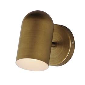 62003nab Maxim 62003 Spotlight 7 Inch Tall Led Outdoor Wall Sconce - Brass