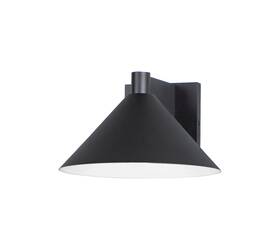 86143bk Maxim 86143 Conoid Led 6 Inch Tall Outdoor Wall Sconce - Black