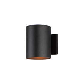 26106bk Maxim Lighting Outpost 1 Light 7 Inch Black Outdoor Wall Mount