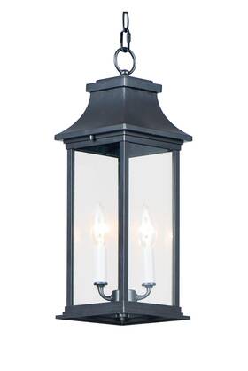 30029clbk Maxim Lighting Vicksburg 2-light Outdoor Hanging Light In Black 30029clbk Maxim Lighting Vicksburg 2-light Outdoor Hanging Light In Black