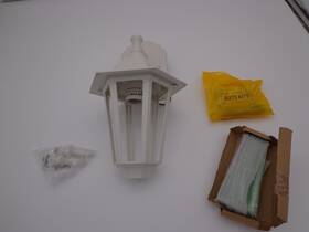 3002clwt Maxim Lighting Builder Cast 1 Light 15 Inch White Outdoor Wall Mount