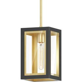 30051clbkgld Maxim Lighting Neoclass 1 Light 7 Inch Black/gold Outdoor Pendant