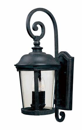 3025cdbz Maxim Lighting Dover Dc-3 Light Outdoor Wall Lantern In Mediterranean