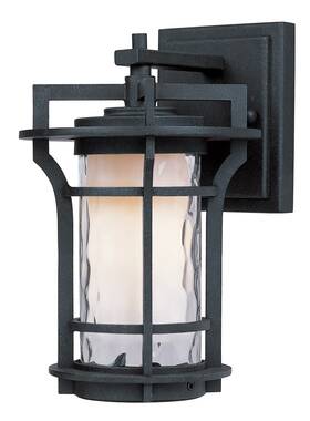 30482wgbo Maxim Lighting Oakville 9.75 Inch Outdoor Wall Light In Black Oxide