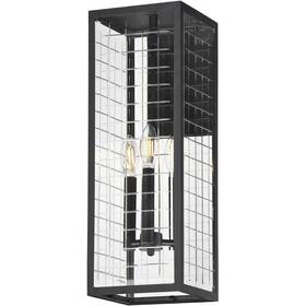 30694clbk Maxim Lighting Magnus 3 Light 21 Inch Black Outdoor Wall Mount