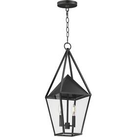 3168clbk Maxim Lighting Bavaria 2 Light 9 Inch Black Outdoor Pendant