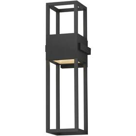40676bk Maxim Lighting Strand Vx Led 24 Inch Black Outdoor Wall Mount