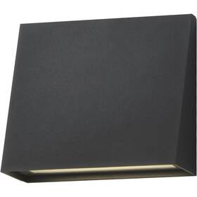52524bk Maxim Lighting Pathfinder Led 8 Inch Black Outdoor Wall Mount